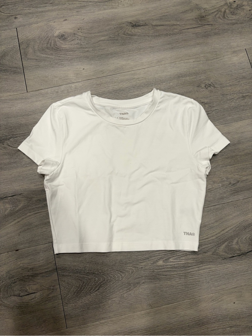 TNA Women's Short Sleeve Tee White Small